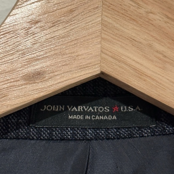 John Varvatos Luxe Wool Silk Linen Cashmere Blend Blazer Jacket - Picture 4 of 11